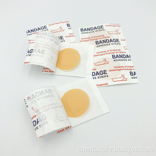 Medical Round Washproof Adhesive Spot Bandage Plaster: Your Reliable First Aid Solution